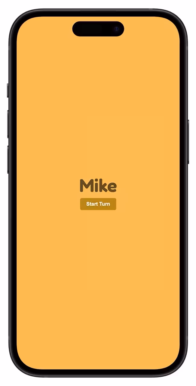 Game loop started and Mike's turn